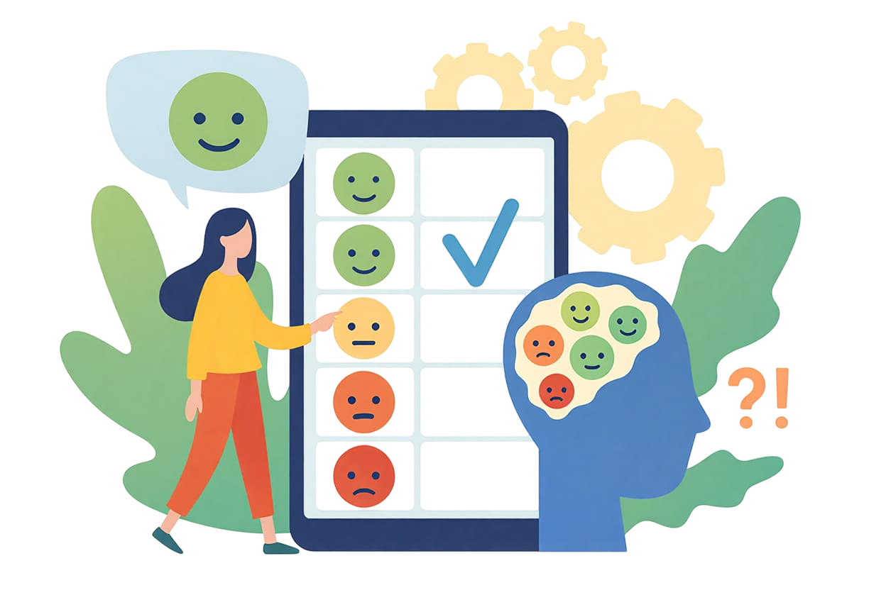 Ilustración mujer con taza